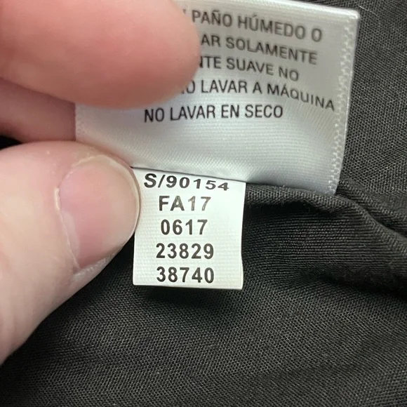 NWOT Bar III Quilted Black Leather Jacket - Picture 6 of 12